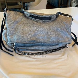 Designer Jimmy Choo handbag. Preowned